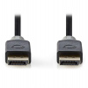 NEDIS DisplayPort 1.4 kabel/ DisplayPort zástrčka – DisplayPort zástrčka/ 8K/ antracitový/ box/ 2m (CCBW37014AT20)