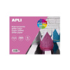 Blok trblietavých papierov, APLI, 32x24cm, 6 listov