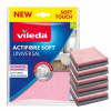 VILEDA UTIERKA ACTIFIBRE SOFT 10 KUSOV ČISTÍ ABSORPCIU BEZ ŠMÚH