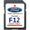Mapa do navigácie Ford Európa pamäťová karta SD