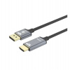 PremiumCord DisplayPort 1.4 na HDMI 2.1 kábel pre rozlíšenie 8K@60Hz, 4K@ 144Hz, 2m (kportadk05-02)