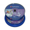 DVD+R Verbatim 16x spindl po 50ks Printable NO ID