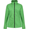 Regatta Professional Bunda Ablaze TRA 629, softshellová, dámská COT36A629zr62d-extreme gre M Zelená/černá