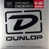 Dunlop DBSBN45105 Nickel Plated Bass Guitar Strings, Medium