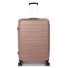 Veľký cestovný kufor na kolieskach TSA polypropylén 100l Madisson 33703 růžová světle