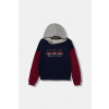 Detská bavlnená mikina United Colors of Benetton 3J68C204W.G.seasonal tmavomodrá 140