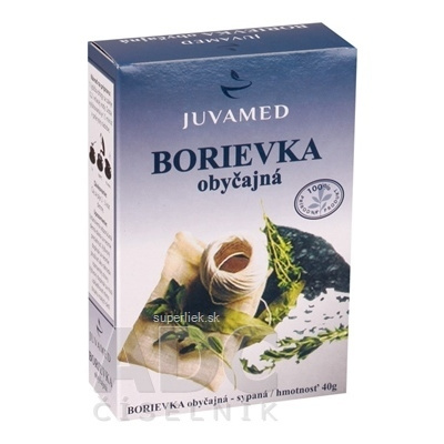 JUVAMED BORIEVKA OBYČAJNÁ bylinný čaj sypaný 1x40 g, 8586005200109