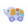 Svietiaci a Zvukový Slon s Piánkom - Hračka Pre Deti od 18 mesiacov, Zábavné a