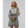 Dámske Hodvábne šaty Camilla Long Sleeve Tiered Short