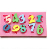 Silikónová forma Čísla Rozmer: 7,3 x 4,1 cm