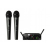 AKG WMS-40 MINI 2 DUAL VOCAL SET BD US25B/D DVOJITÝ MIKROFÓN DO RUKY BEZPR