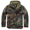 Brandit Větrovka WINDBREAKER Frontzip Woodland Vyberte velikost: 2XL