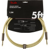 Fender Deluxe Series 5' Instrument Cable Tweed