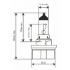 RMS Žiarovka RMS 246510745 12V 35/30W, HS5 biela