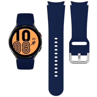 OEM Silikonový náramek pro chytré hodinky Samsung Galaxy Watch 4/5/6 Farba: Modrá