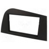 Rámček pre autorádio 2 DIN Seat čierna