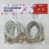 Kábel USB (2.0), USB A M- USB A F, 3m, šedý, Logo, cena za 1 kus KU030AC21L