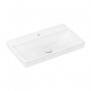 Hansgrohe Xelu Q Umývadlo 80x48 cm, bez prepadu, s otvorom na batériu, SmartClean, biela 61020450-HG