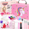 Sada na líčenie ružová kufrík 20 kusov pre dievčatko od 3 rokov +