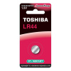 Alkalická batéria TOSHIBA LR44 1,5V Blister 1ks