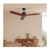 ZEVENTI ZEVENTI - Stropný ventilátor CUENCA Wi-Fi Tuya čierna/dub + DO ZV0042 + záruka 3 roky zadarmo