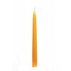 Oranžová kónická sviečka 25cm