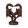 Nemesis Now Anne Stokes Sviečka na sviečku Dračie srdce Valentínska edícia 23 cm