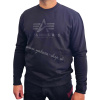 Alpha Industries mikina pánska bez kapucne Basic Sweater CARBON black/black Farba: čierna, Veľkosť: XXL
