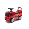 BABY MIX Detské odrážadlo so zvukom Mercedes Baby Mix Hasiči červené
