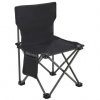 Livefy skladacia kempingová stolička Camper, čierna