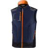 Sparco Illinois Tech Light Vest softshellová vesta námornícka modrá oranžová