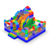 Nafukovacie ihrisko 6x6 s motívom farebných kociek