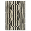 Moderní vlněný kusový koberec Scion Lohko Stripe charcoal 123105 Brink & Campman 160 x 230