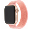 Fixed nylon strap elastický nylonový remienok pre Apple Watch 38/40/41mm, veľkosť XL, ružový FIXENST-436-XL-PI