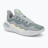 Basketbalová obuv Under Armour Curry 11 YW halo gray/steel/white clay (42 (8.5 US))