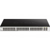D-Link DGS-1210-52/ME/E 48-Port 10/100/1000BASE-T + 4-Port 1 Gbps SFP Ports Metro Ethernet