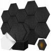 AKUSTICKÉ ZVUKOVÉ PANELY HEXAGON PANEL 12KS ŠESŤUHOLNÍKOVÁ HERNÁ MIESTNOSŤ