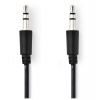 NEDIS kabel jack 3,5 mm - jack 3,5 mm/ černý/ bulk/ 1m (CAGL22005BK10)