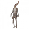 Clayre & Eef Hnedá antik kovová dekorácia jeleň Deer - 27*15*84 cm - Clayre & Eef