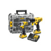 DEWALT Batéria combo set 10,8 V DCK211D2T