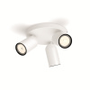 Philips 50583/31/PN Stropné bodové svietidlo Pongee GU10 3x5,5W, IP20, biela