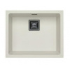 Alveus QUADRIX 50 MONARCH kuchynský granitový drez so sifónom - White+prepad anthracit ALV_QUADRIX50_11+anthracit
