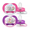 Philips AVENT Cumlík Ultra air zvieratko 6-18m dievča 2 ks