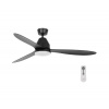 Lucci air | Lucci air 213044 - Stropný ventilátor WHITEHAVEN 1xGX53/18W/230V čierna + DO | FAN00236