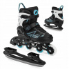 Attabo 2v1 detské Kolieskové Korčule a korčule na ľad Kylo L (38-41) nastaviteľné