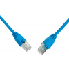 SOLARIX patch kabel CAT6 UTP PVC 1m modrý 28630109