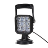 LED svetlo s magnetom 12V, 9x1W, 170x105x80mm, ECE R10