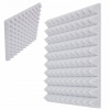 Pyramída 50x50x5 cm svetlosivá DECOR ozdobný AKUSTICKÝ PANEL