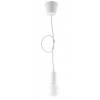 Sollux Lighting Diego závesné svietidlo 1x60 W biela SL.0569