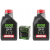 Polosyntetický motorový olej Motul 5100 4T 2 l 10W-50